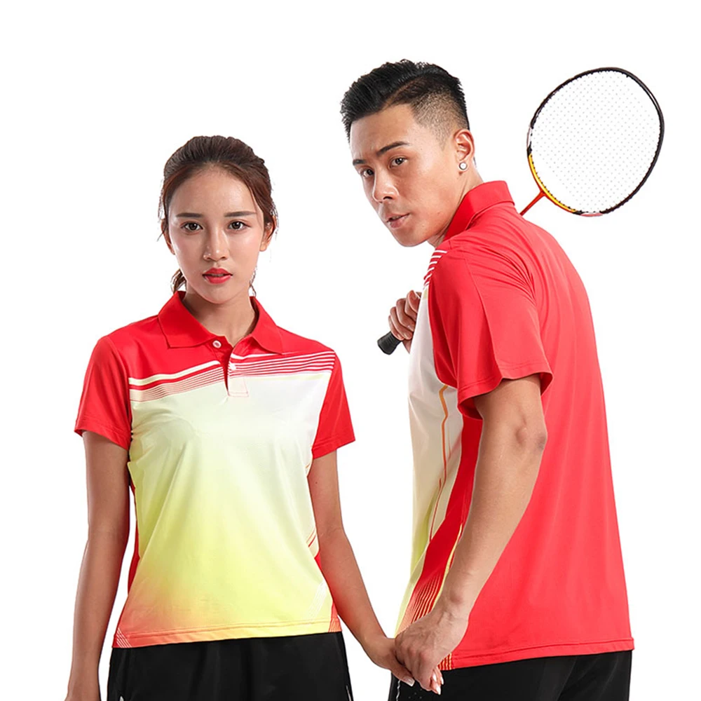 Новая футболка для бадминтона, теннисная футболка для мужчин/женщин, футболка для настольного тенниса, теннисные майки, быстросохнущая спортивная рубашка 213