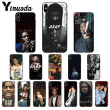 Yinuoda ASAP Rocky Rapper высококачественный чехол для телефона для iPhone 5 5Sx 6 7 7plus 8 8Plus X XS MAX XR