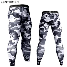 Бренд колготки Для мужчин s спортивные штаны компрессионные Брюки камуфляжные обтягивающие леггинсы Для мужчин бег трусцой штаны тренажерный зал спортивные брюки для маленьких детей