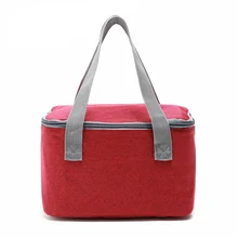 Дети Обед Термальность сумка Водонепроницаемый Портативный грудного вскармливания бутылки Утепленная одежда сплошной Цвет изоляционные мешки MBG0405