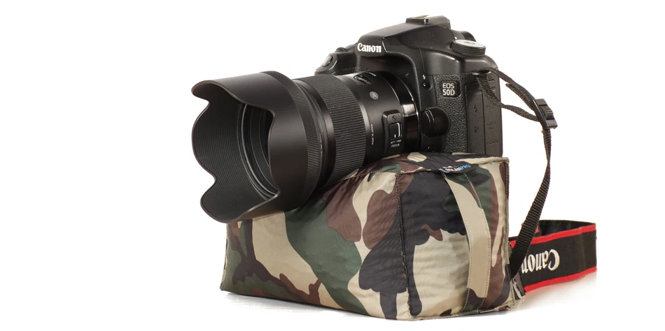 Rolanpro Mini Light Weight Bean Bag For Photography Camouflage Rolanpro Mini Light Weight Bean Bag For
