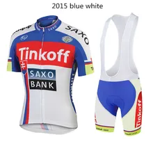 tinkoff saxo cycling jersey summer style ropa ciclismo hombre short sleeve saxo bank pro ciclismo breathable blue mtb bike team
