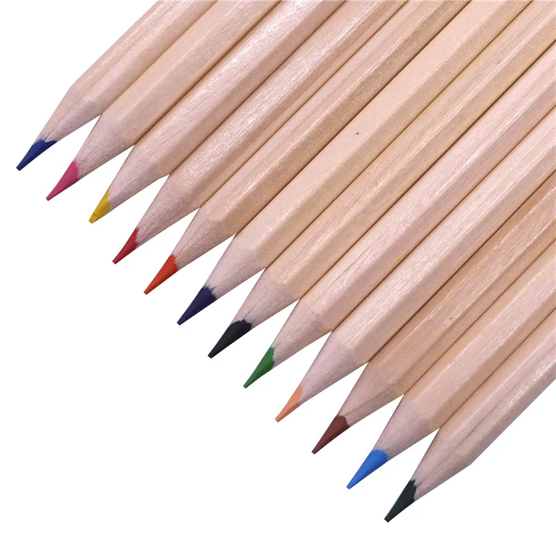 12 шт. деревянные цветные карандаши 172*3 мм|wooden color pencil|pencil woodwooden pencil |