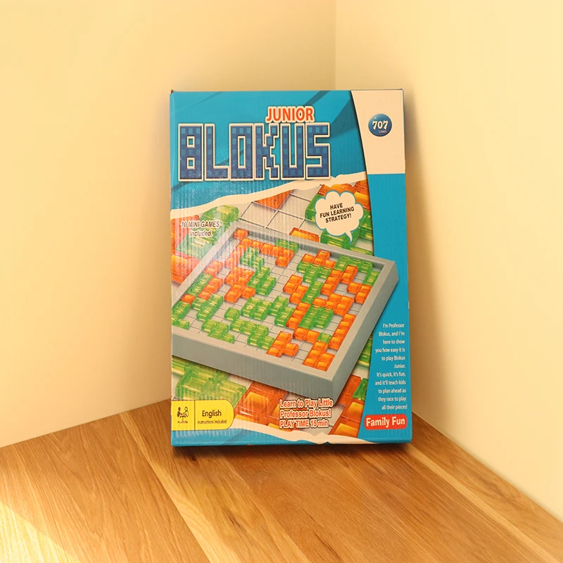 Классическая настольная детская игра juial blokus забавная для детей и родителей