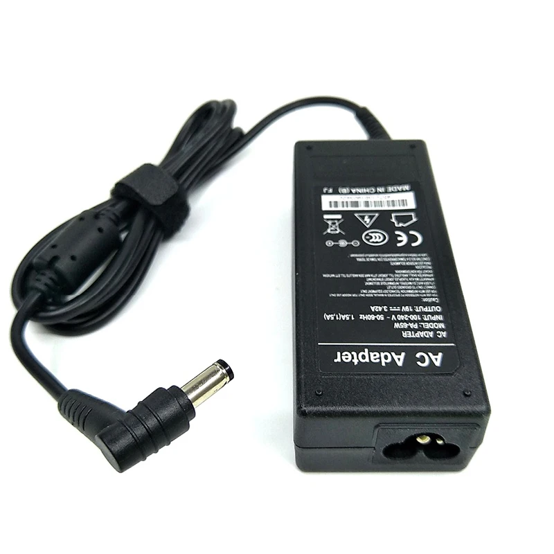 19 V 3.42A 5 5*2 5mm 5525 EU US UK AU штекер универсальный блок питания ac dc адаптер
