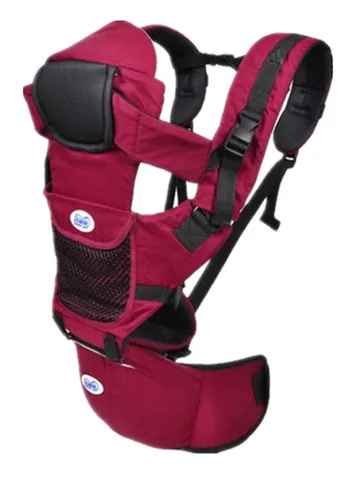 Промо-акция! Детский слинг эластичный Слинг хлопок грудного вскармливания рюкзак для ребенка рюкзак - Цвет: Красный