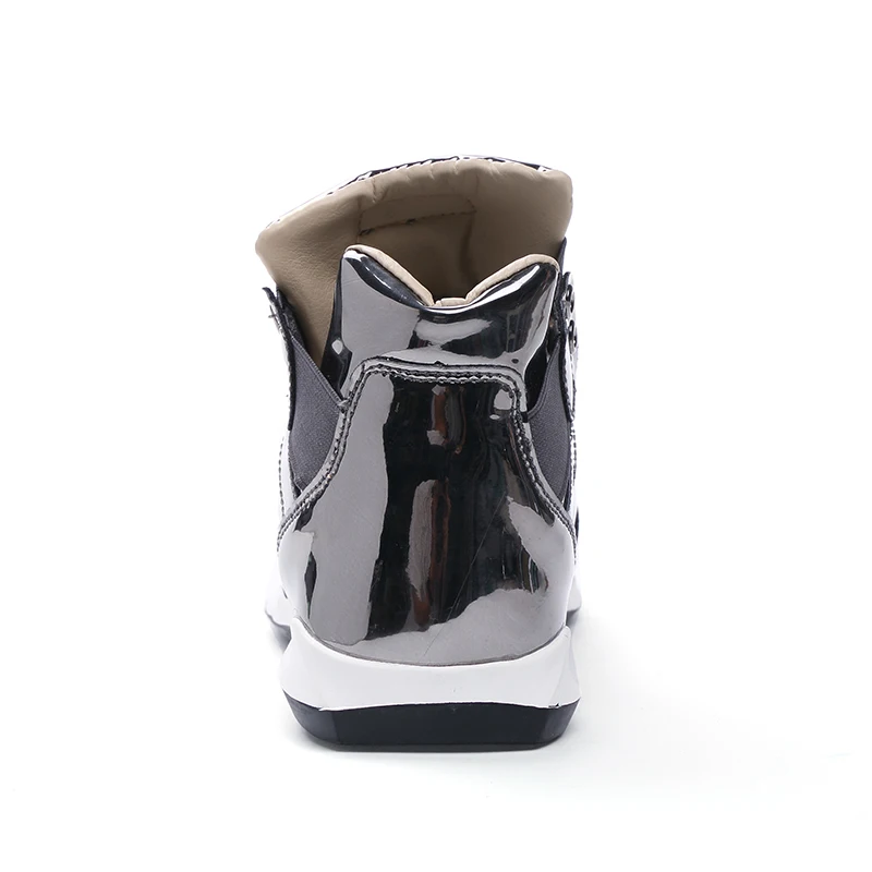 Dropshipping link Men High Top Sneaker Casual Shoes Men Super Cool gold silver botas Male PU Leather Shoes Zapatos De Hombre Dropshipping link Men High Top Sneaker Casual Shoes Men Super Cool gold silver botas Male PU Leather Shoes Zapatos De Hombre