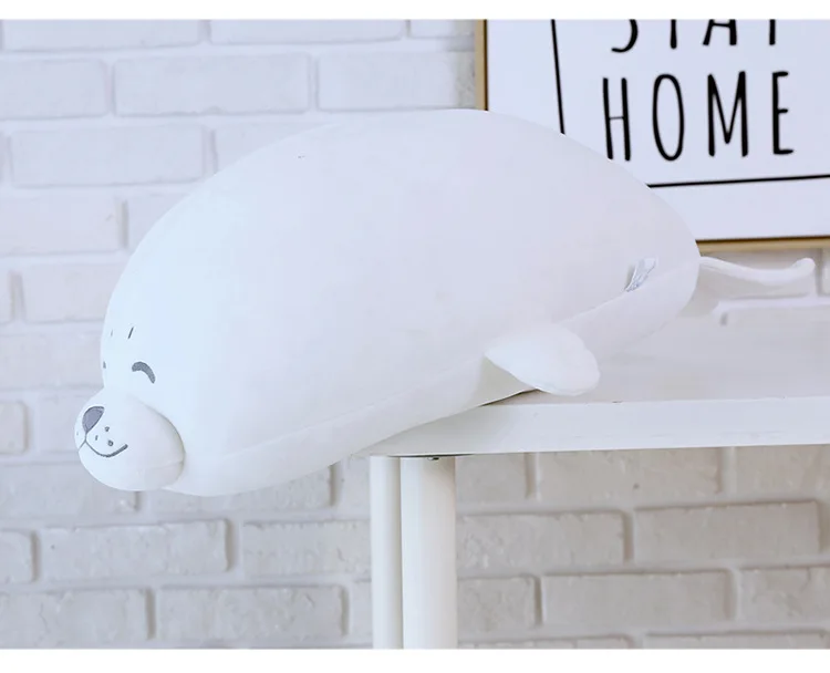 Большой размер морской мир животное морской Лев Кукла Плюшевая Игрушка-тюлень детская подушка для сна Дети Мягкие игрушки подарок для девочки 1 шт. 60 см/70 см