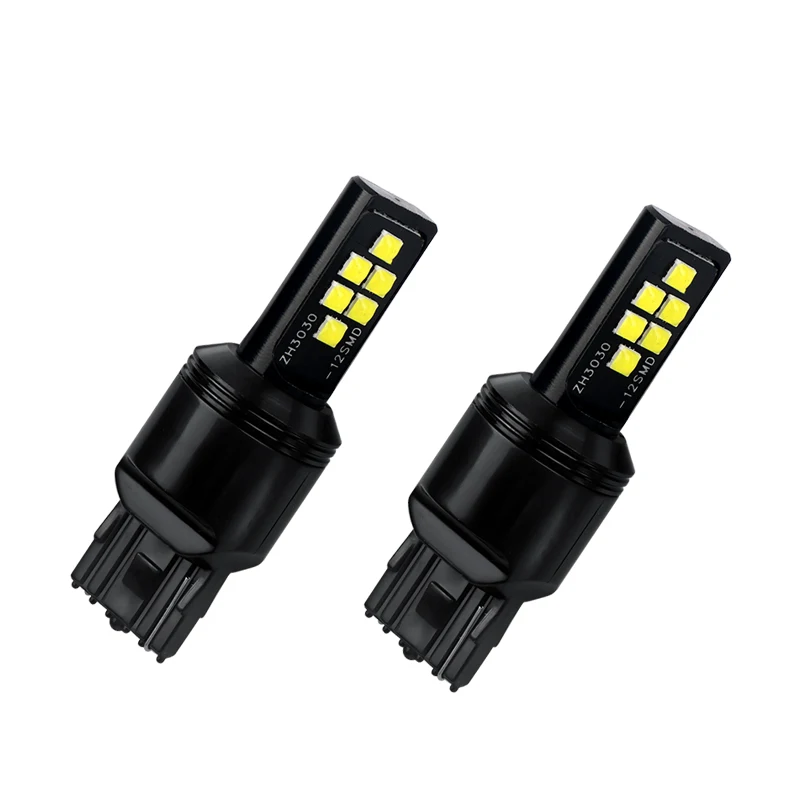 

2X T20 W21W WY21W W21/5W LED Bulbs 7440 7443 Signal Bulbs Tail Brake Lights Auto Backup Reverse Lamp Daytime Running Light