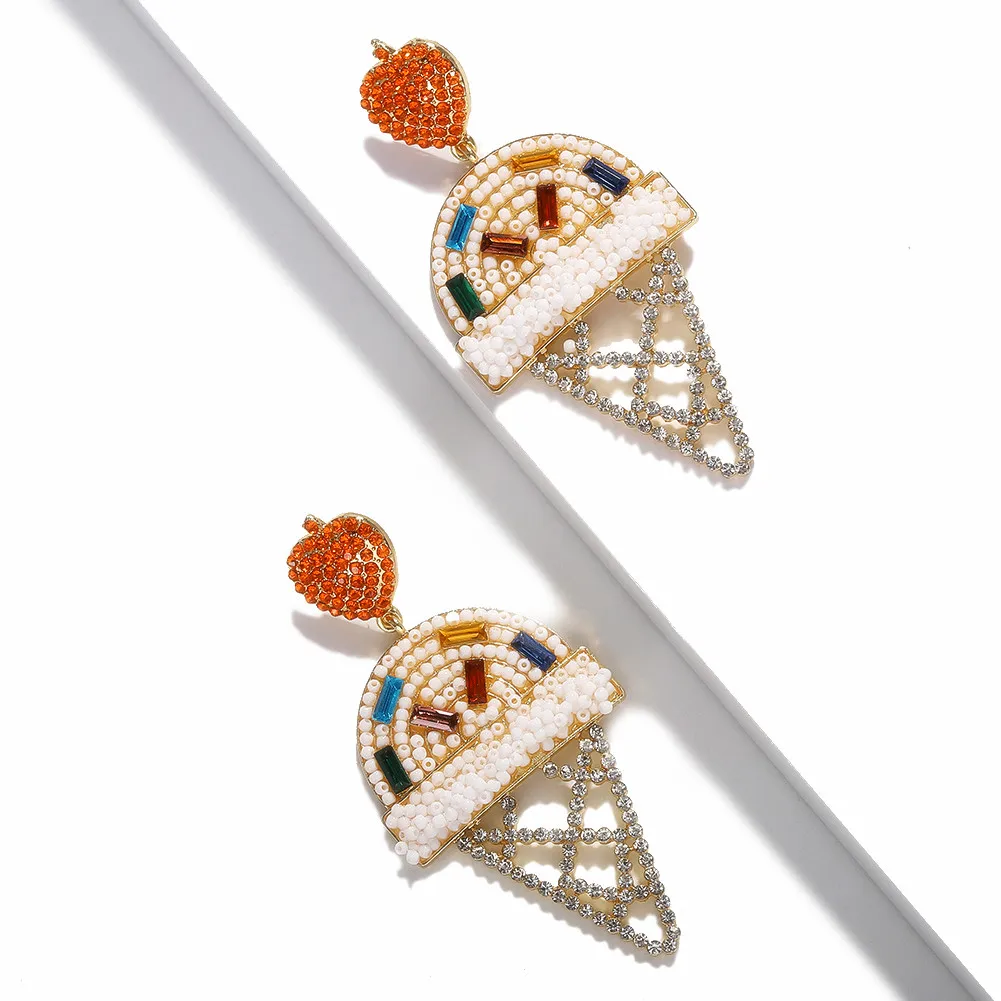 Женские серьги подвески Ladyfirsy Boho с кристаллами Biird свадебные украшения трендовые
