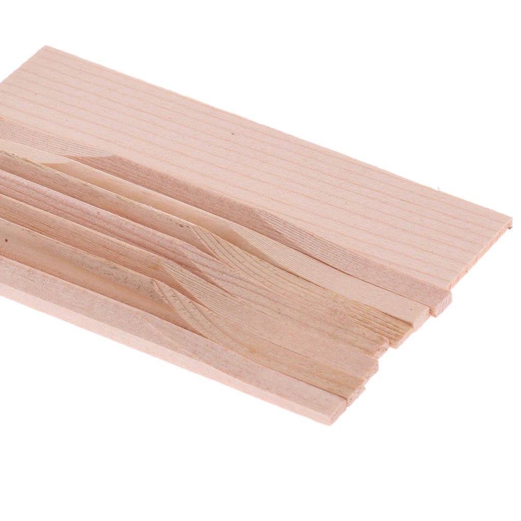 Polished DIY 23inch Concert Ukulele Spruce Brace Wood Pack Support Wood Rod Plate Luthier Maker Tools