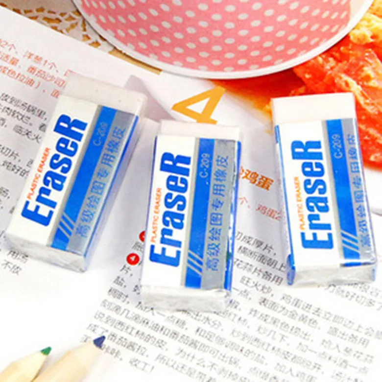 1pcs High Quality foam Eraser Professional Drawing Eraser Rubber Pencil