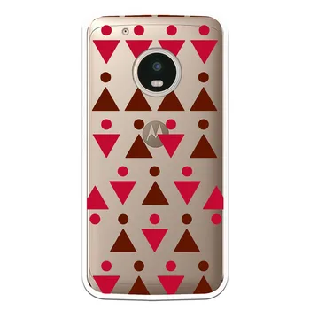 

Stand case costume drawing Triangulos Red WP005 for Motorola Moto G5 Plus