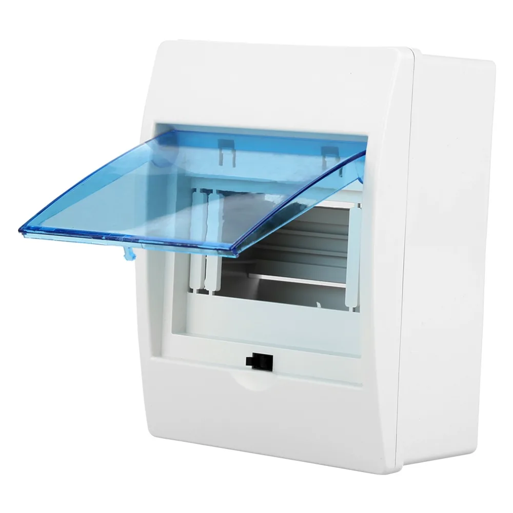 4 6 Ways Circuit Breaker Distribution Box Plastic Waterproof Wall