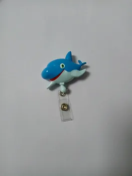 

Cute Cartoon Retractable Badge Reel Nurse Lanyards ID Name Card Badge Holder Clip Student Nurse Badge Holder Office