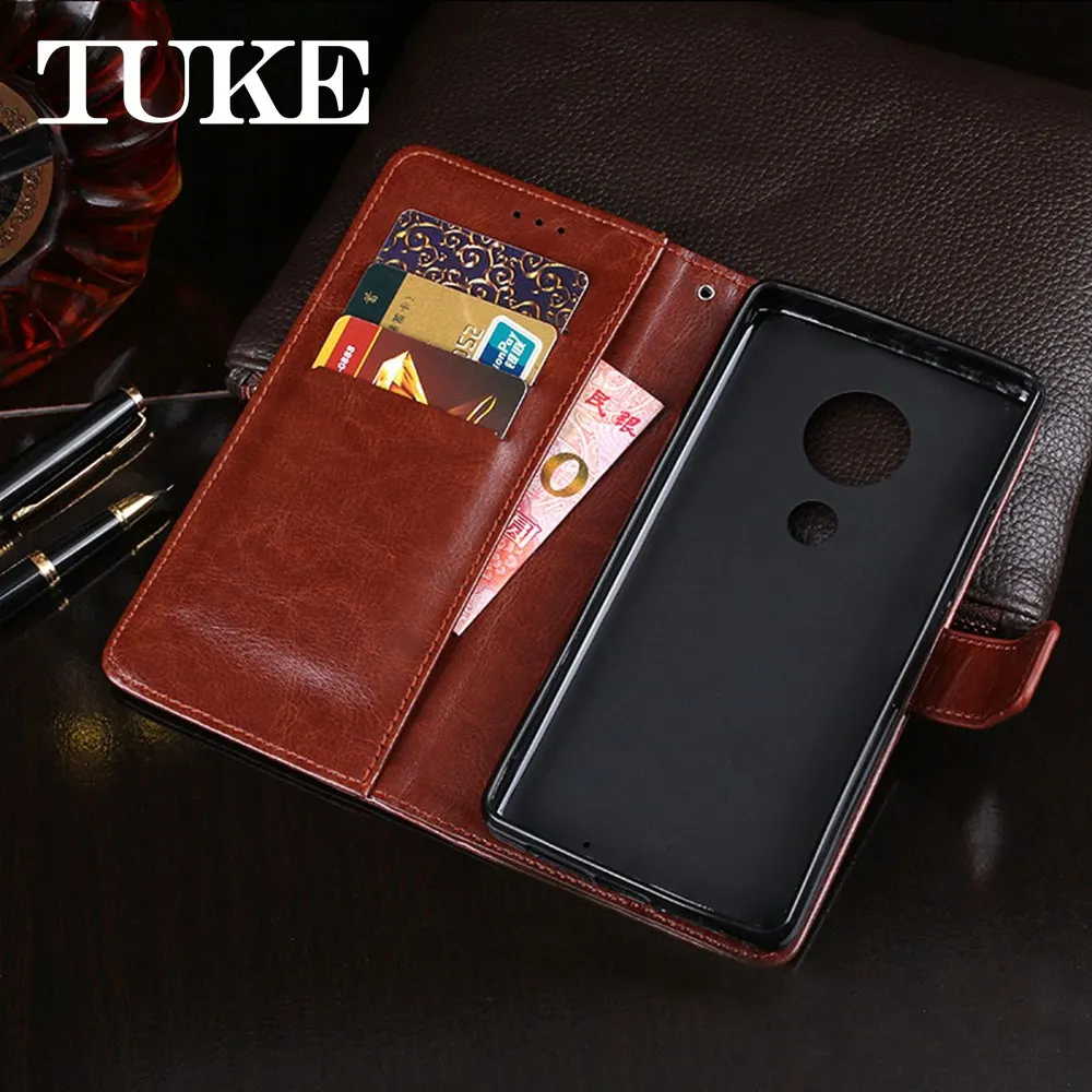 For Motorola Moto G7 Case Flip Wallet Leather Case For