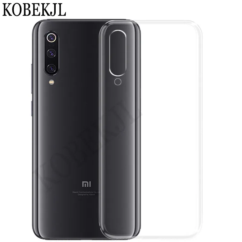 Чехол для Xiaomi Mi 9 чехол мягкая прозрачная силиконовая задняя крышка из ТПУ