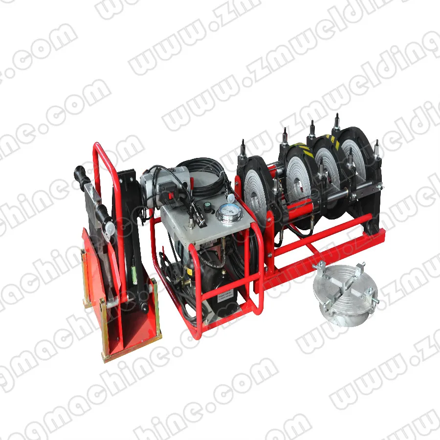 SMD250/63H China poly fusion machine for pipe weldingin Plastic