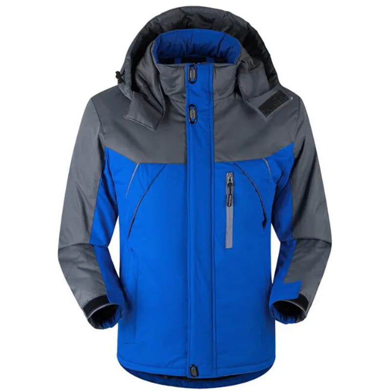 

Winter Men's Jackets Windbreaker Waterproof Army Coats Men Women Outerwear Thick Fleece Hikingskiing Male Jackets Plus Size 5XL
