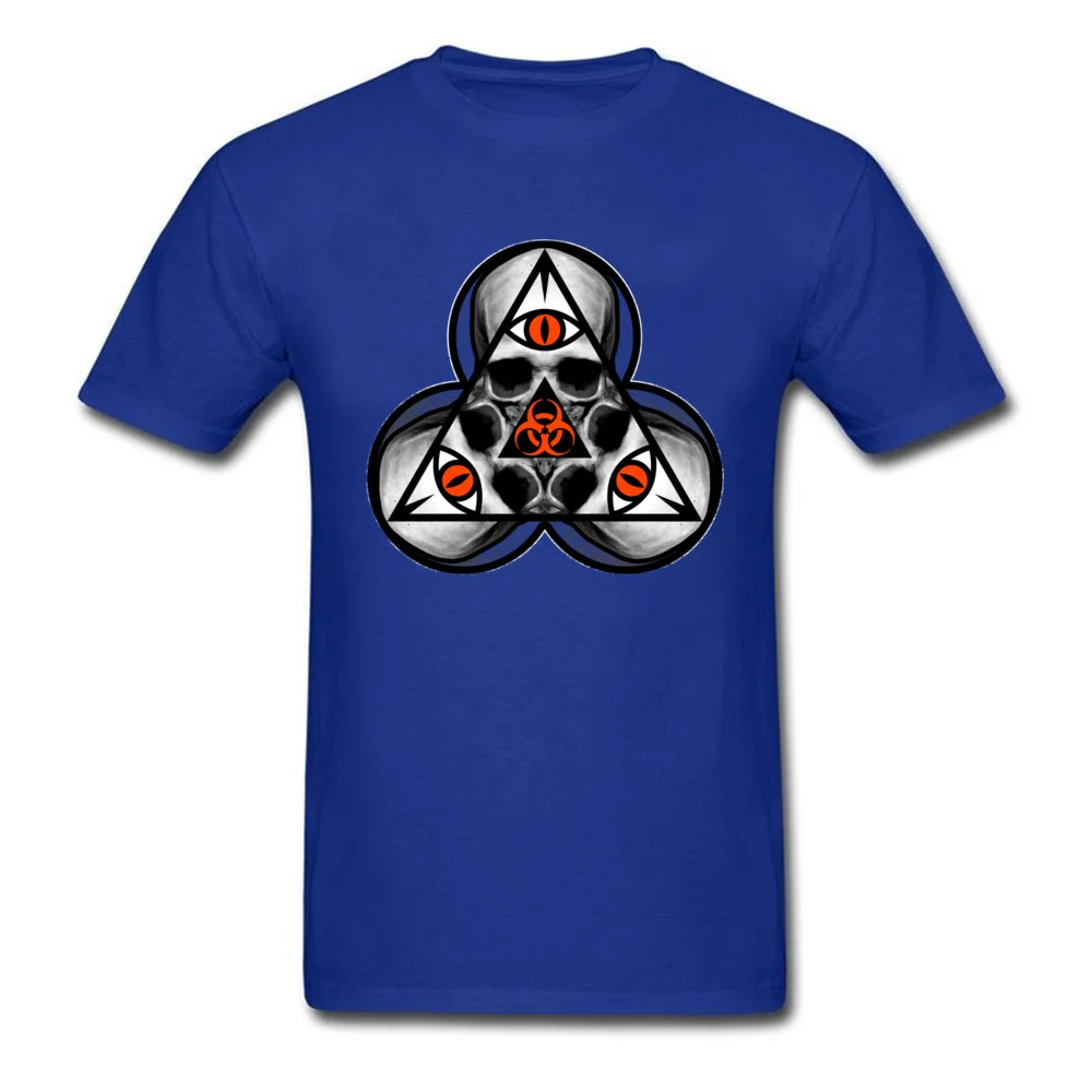 Biohazard TriSkull_blue