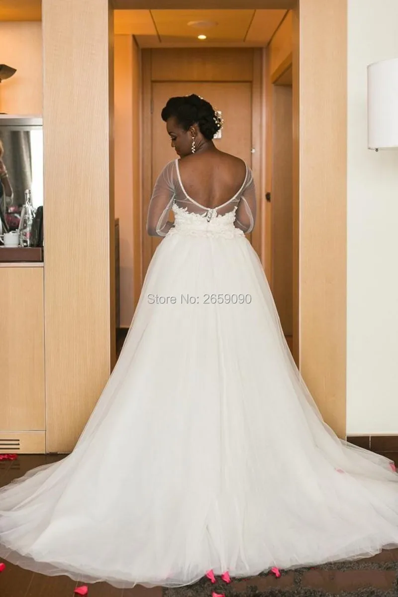 Long Sleeve Asymmetrical Wedding Dress 2017 Long Lace Appliques Backless Removed Train Bridal Dress Wedding Gowns Cheap L1509 Dress Wedding Gowns Wedding Gownswedding Gowns Cheap Aliexpress