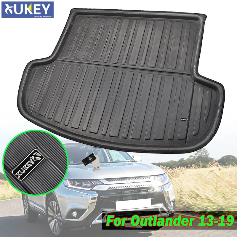 Задний багажник подходит для Mitsubishi Outlander 2013 2020 подкладка багажника коврик груза