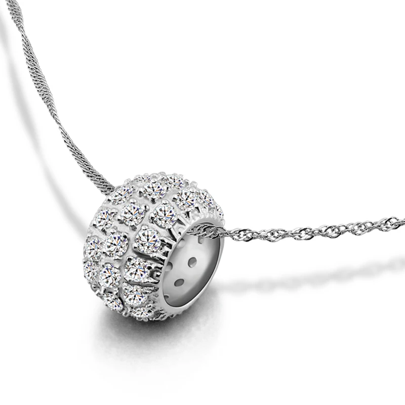 High quality sterling silver wedding jewelry.Fashion is solid 925