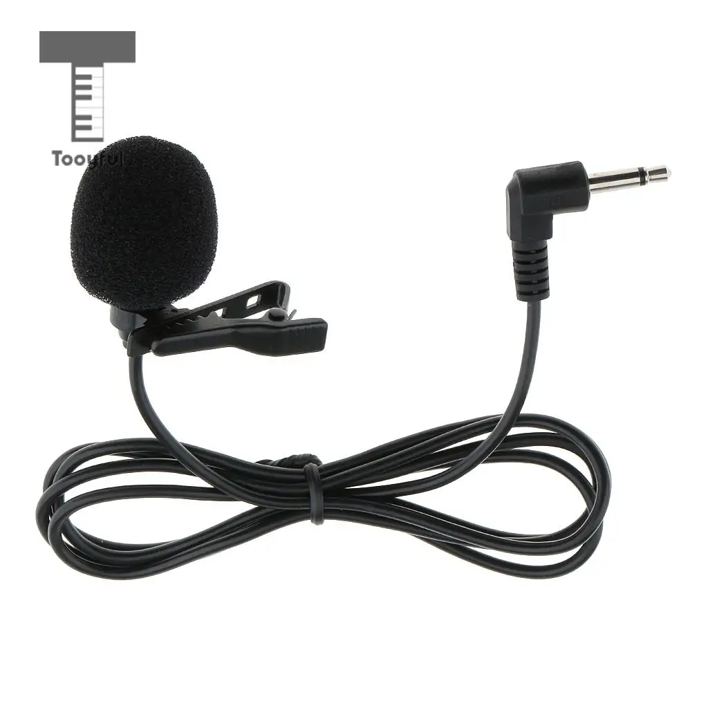 3.5mm Straight / Right Angle XLR 3Pin XLR 4Pin Hands Free Clip on Mini Lavalier Lapel Vacuum Tube Microphone Megaphones