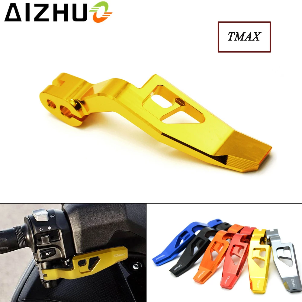Motorcycle Paring Brake Lever CNC Aluminum Motorbike Parking Lever For Yamaha T-MAX TMAX 500 2008-2011 T-MAX TMAX 530 2012-2016