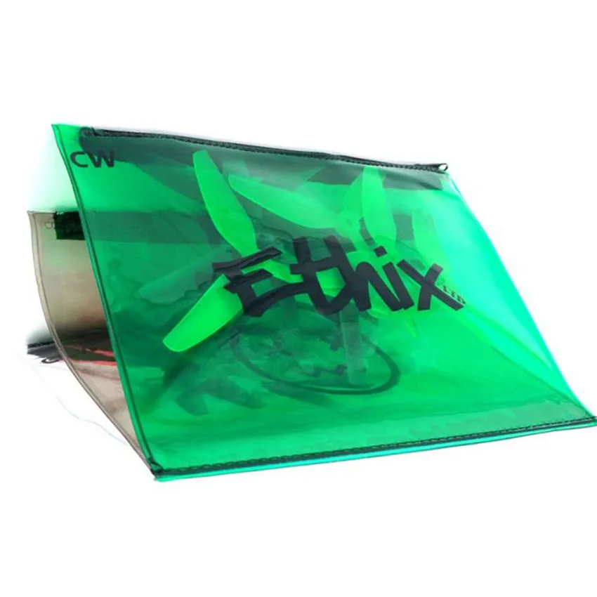 

TBS ethix 3 separate transparent zipper closed prop organizer bags for the RC of various accessories or daily necessities
