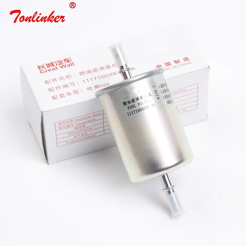 Car Fuel Filter 1117100XKW09A For Great Wall Haval H8 H9 2.0T Gasoline Version Fuel Filter Sensor Filter Car Accessories - Цвет: 1 pcs Filter