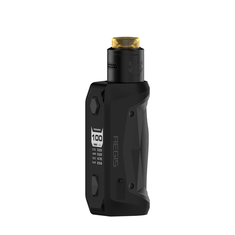 Оригинальный Geekvape Aegis Solo Tengu комплект с 100 W Box Mod RDA электронная сигарета Vape Vapor VS