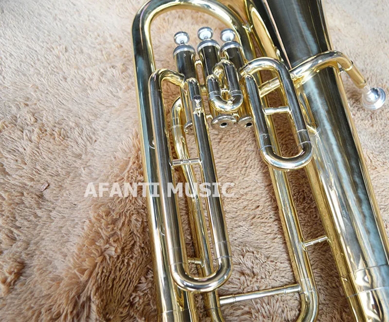 Afanti Music Bb tone / Yellow Brass / Gold Lacquer Baritone (BAR-123)