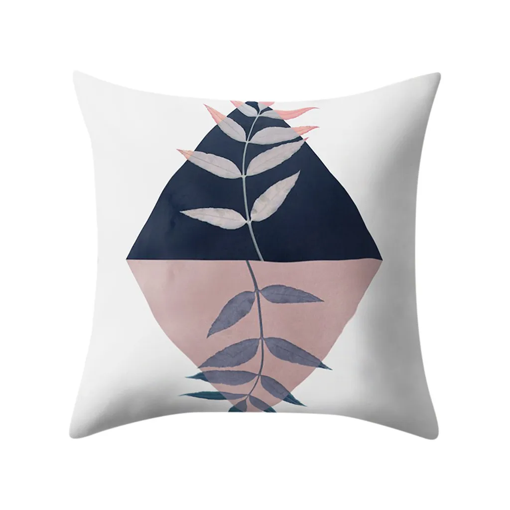 

KXAAXS creative 2019 funny Geometric polyester pillow case Cover Square Pillowcase Home Decoratio anime pillow case cushion#y35