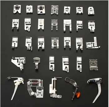 

32PCS Sewing Machine Foot Feet Presser For Brother Janome Yokoyama Juki Multifunctional Sewing Machine Parts