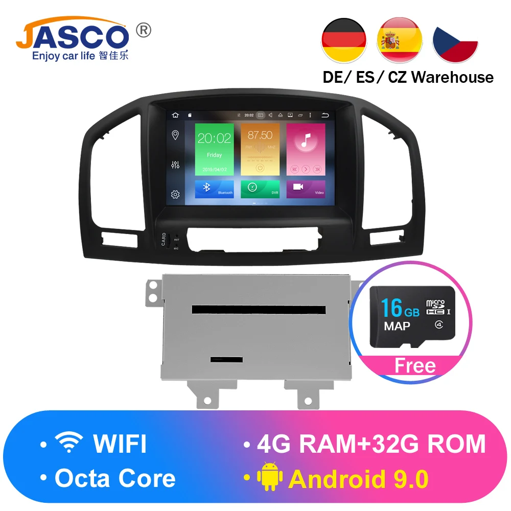 

Android 9.0 Car DVD Player GPS Navigation multimedia for Opel Insignia CD300 CD400 Regal Vauxhall 2010 2011 2012 Radio Stereo