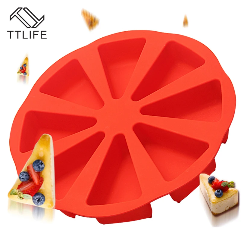 Buy TTLIFE Round DIY Cake with 8 Triangle Shaped
