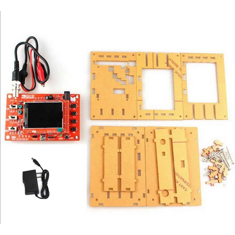 DSO138 2 4 &quotTFT цифровой карманный осциллограф комплект DIY запчасти ручной +
