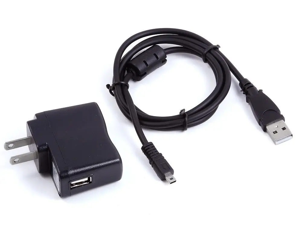 USB AC DC адаптер питания камера зарядное устройство + шнур для ПК Nikon Coolpix S3100 |