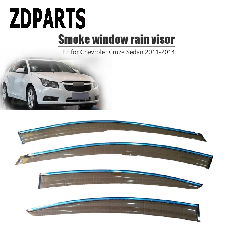 Автомобильный дефлектор для защиты от ветра ZDPARTS 4 шт. солнцезащитный козырек