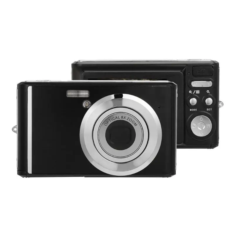 

ALLOET 2.4 inch LCD Screen Digital Camera 8X Optical Zoom Telescopic Macro Lens 20MP CMOS Sensor Potable Video Recorder Camera