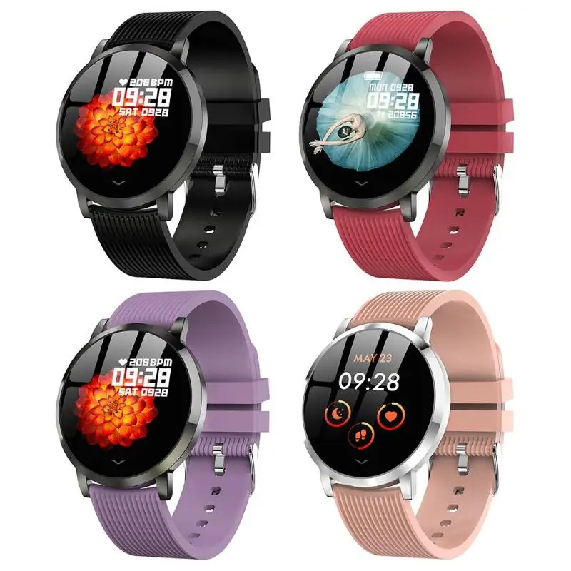

YX-9 Smart Band 1.3 Inch Color Screen Heart Rate Blood Pressure Monitor IP67 Waterrproof Women Smart Bracelet Sport Wristband