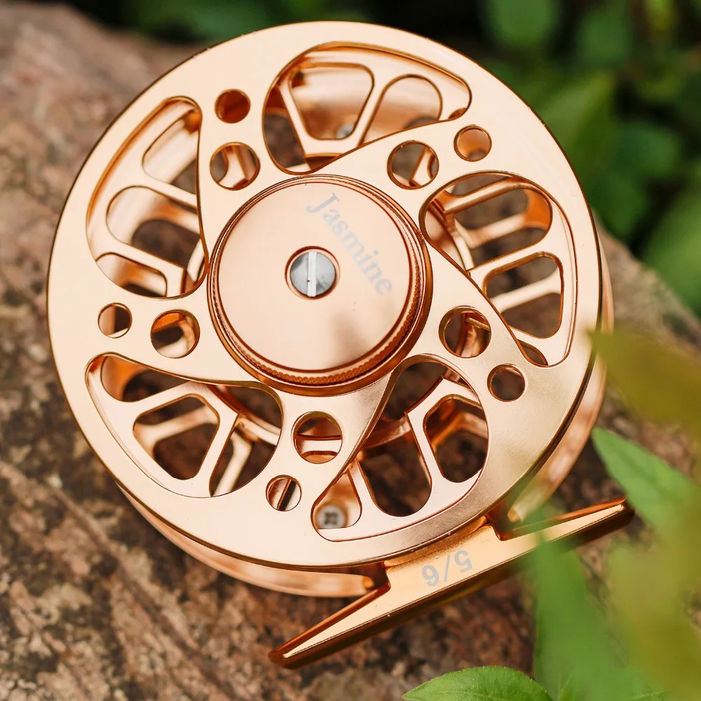 

Sougayilang Fly Fishing Reel Left Right Hand Exchange 5/6 Cut Fishing Reels Casting Large Arbor 2+1 BB Fly Reel Wheels Fishing