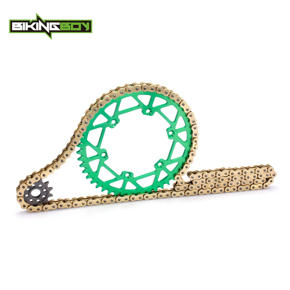 

BIKINGBOY Front 13T Rear 48T 49T 50T 51T 52T Sprocket 520 Chain for Kawasaki KX250F KX-F 250 04-16 KX 250 F KX 250F 2004-2016