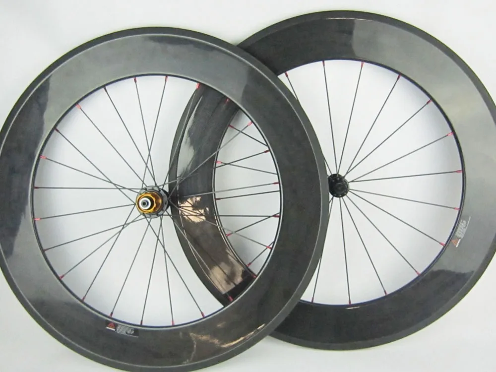

Ultra light weight clincher type 88mm 23mm width 700C bitex 8 bearing hub 700C carbon wheel