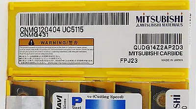 

NEW in box M+ CNMG120404 UC5115 CNMG431 Carbide Inserts 10PCS/Box