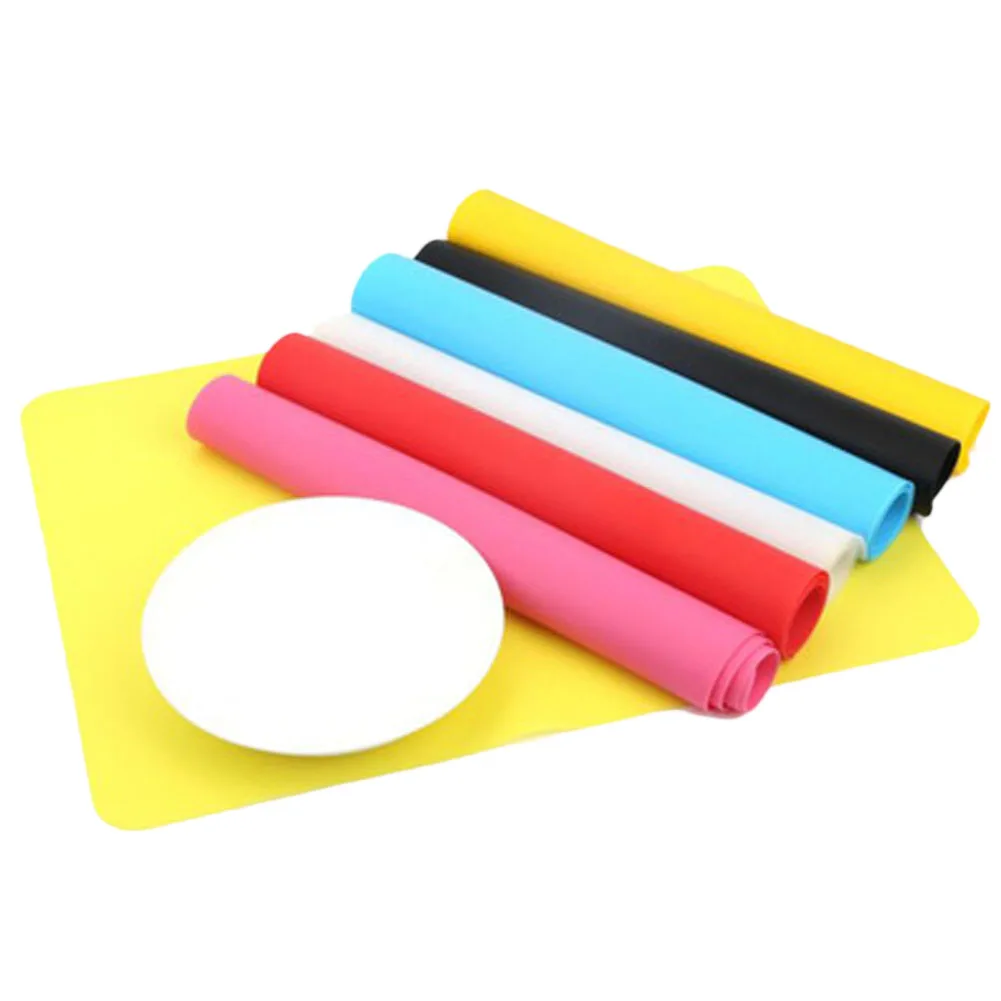 

1Pc Silicone Mats Baking Liner Best Silicone Oven Heat Insulation Pad Bakeware Non-stick Thick Pad Kid Table Mat 40*30cm