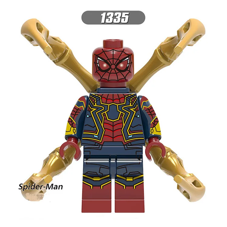 

Single LegoINGlys Super Hero Far From Home Spider-Man Figures Mysterio Maria Hill Hydro-Man Ned-Liz Block Toys For Children Gift