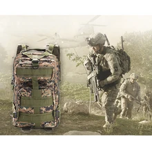 Открытый 3P Тактический Камуфляжный походный рюкзак Молл система армейские военные альпинистские сумки большой емкости охотничья сумка