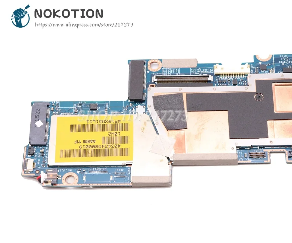 amazing  NOKOTION For Dell Latitude 7275 Laptop Motherboard M7-6Y75 CPU 8G RAM Memory onboard CN-0Y5RX8 0Y5R